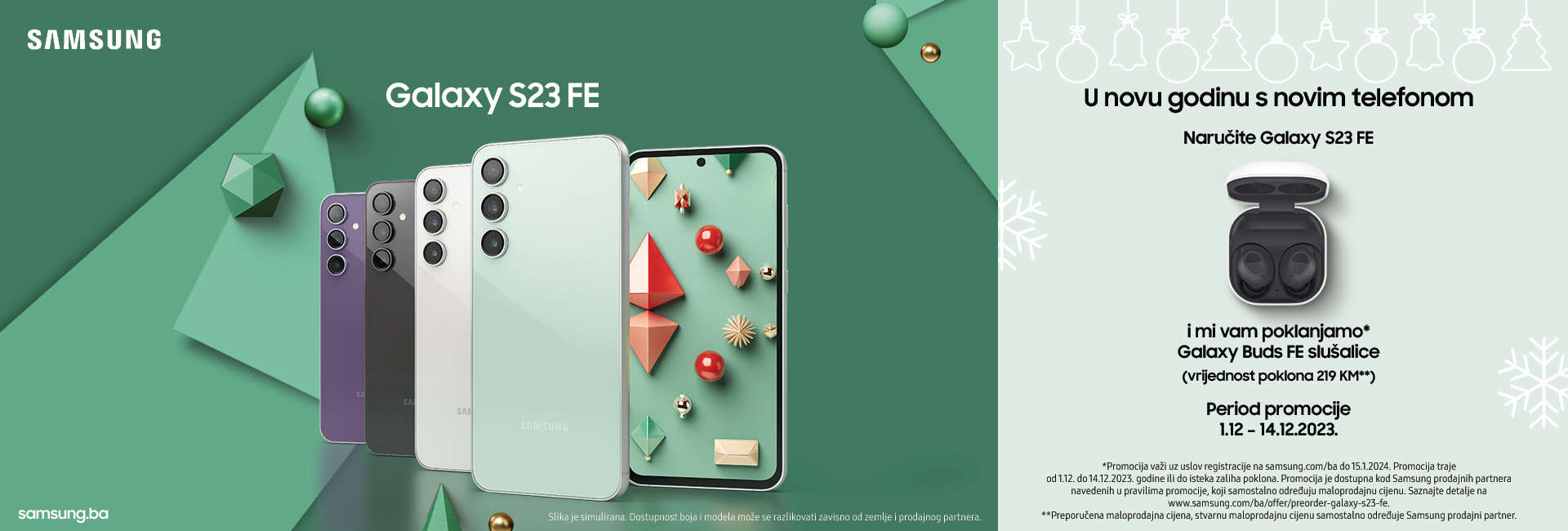 Samsung Galaxy S23 FE preorder