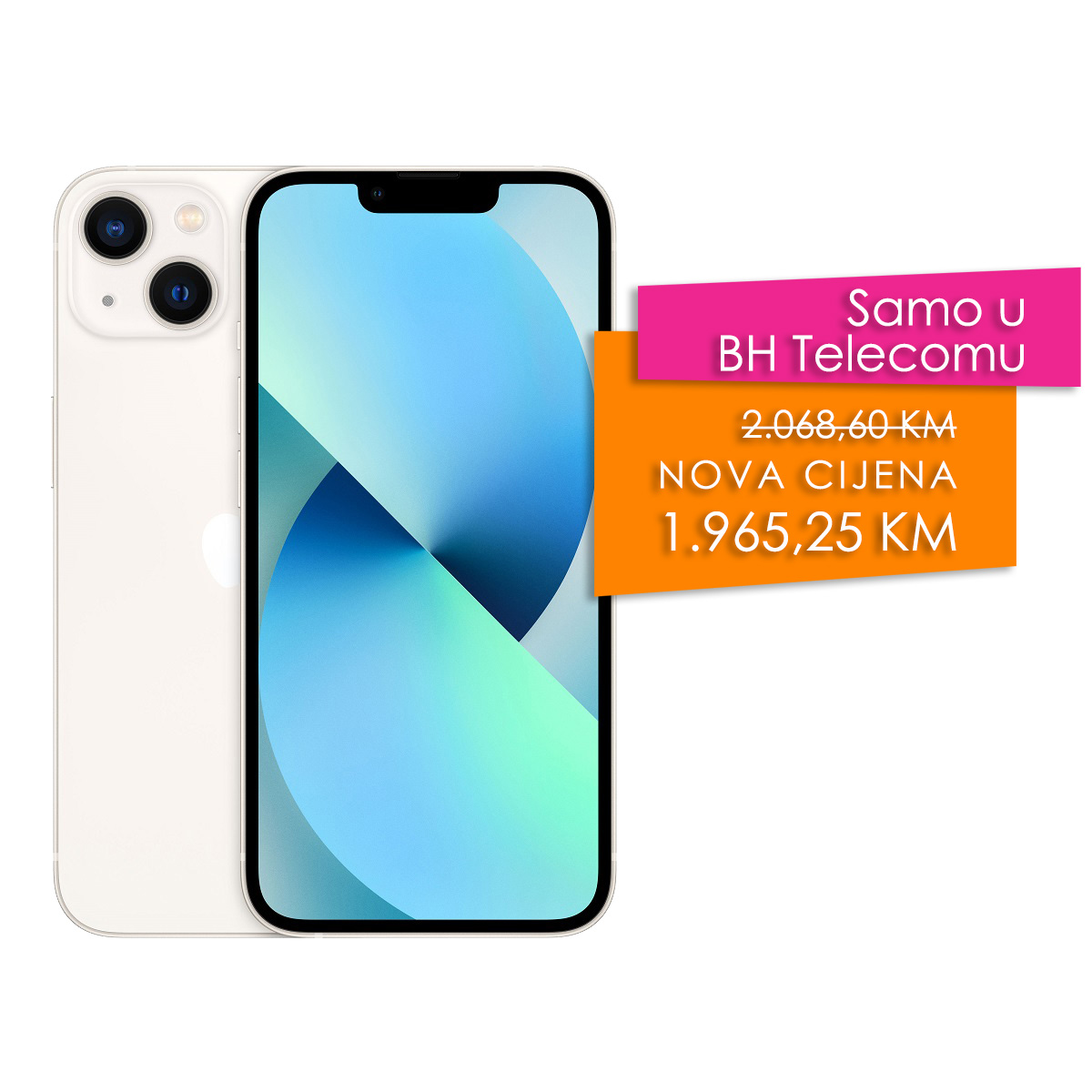 iPhone 13 128GB Starlight slika proizvoda