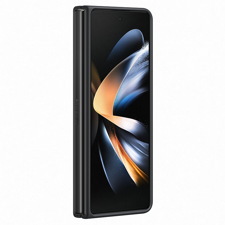 Galaxy Z Fold4 Leather Cover Black slika proizvoda