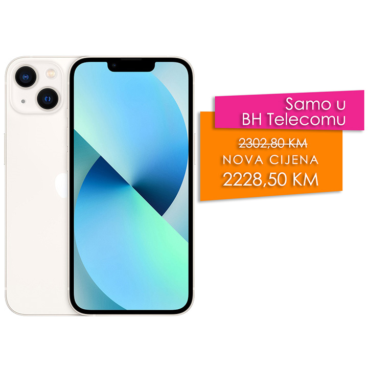 iPhone 13 256GB Starlight slika proizvoda