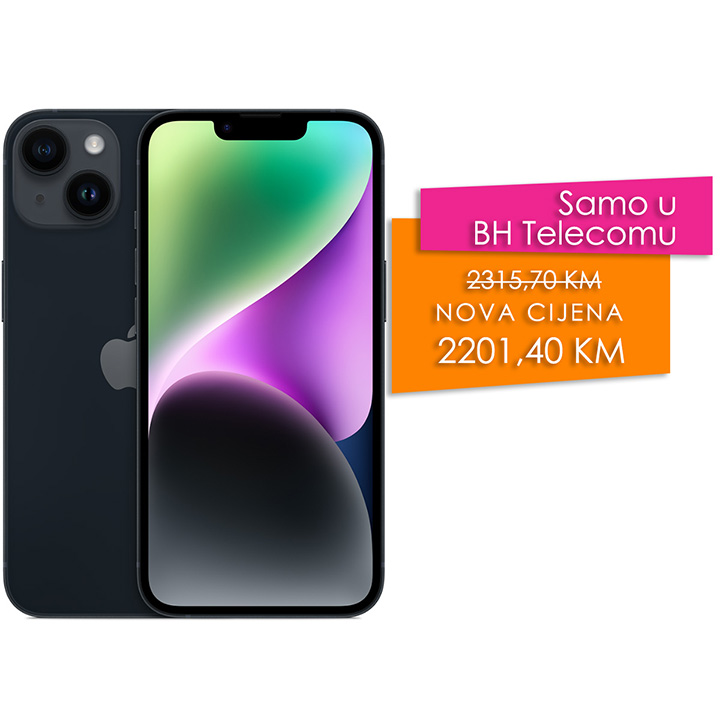 iPhone 14 128GB Midnight slika proizvoda