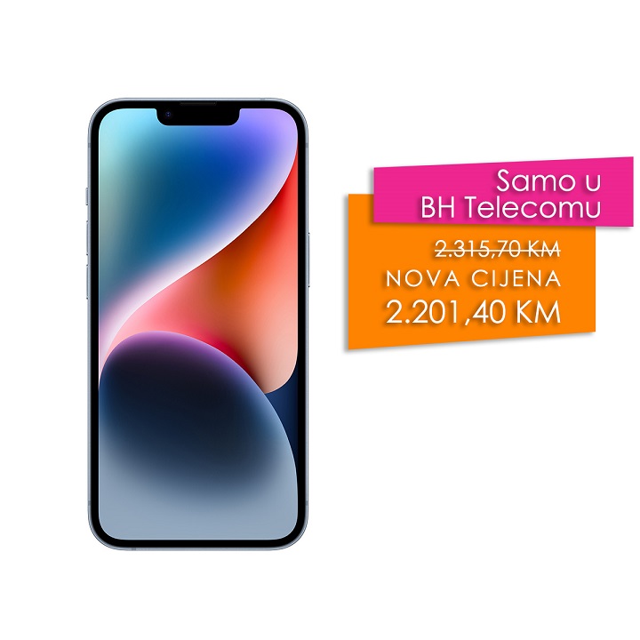 Apple iPhone 14 128GB Blue slika proizvoda