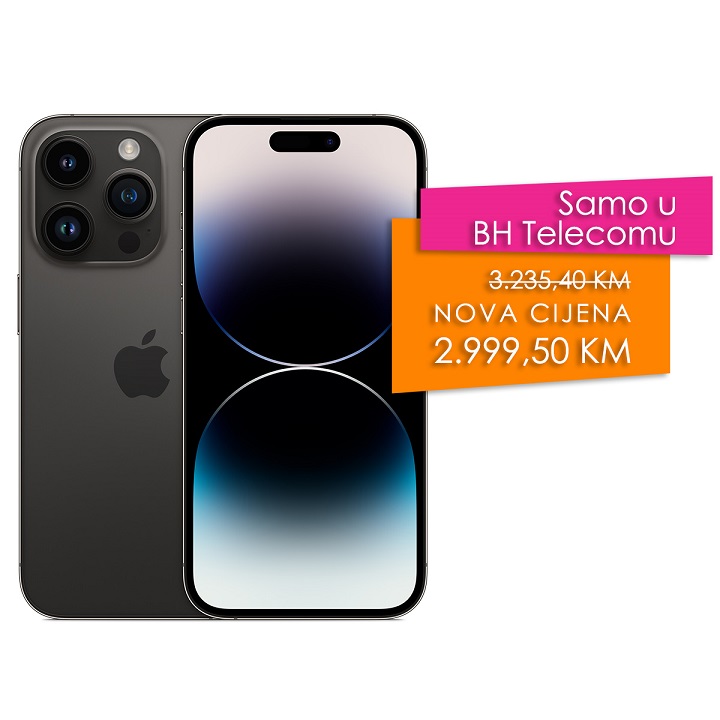 iPhone 14 Pro 256GB Space Black slika proizvoda
