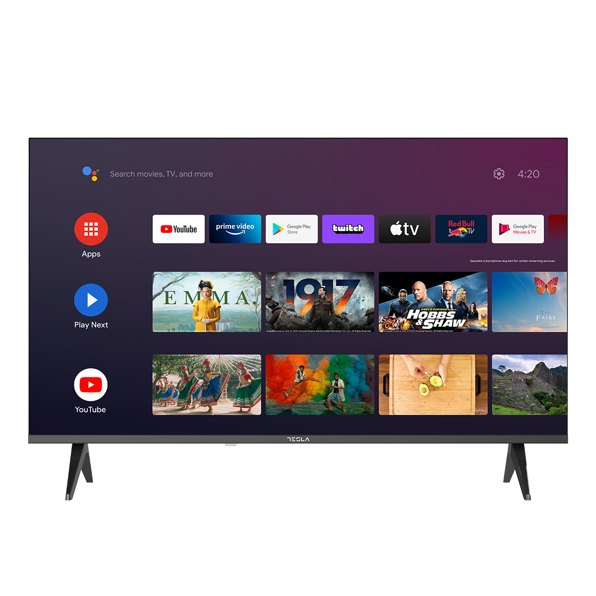TV 40E635BFS Full HD Android slika proizvoda Front View L