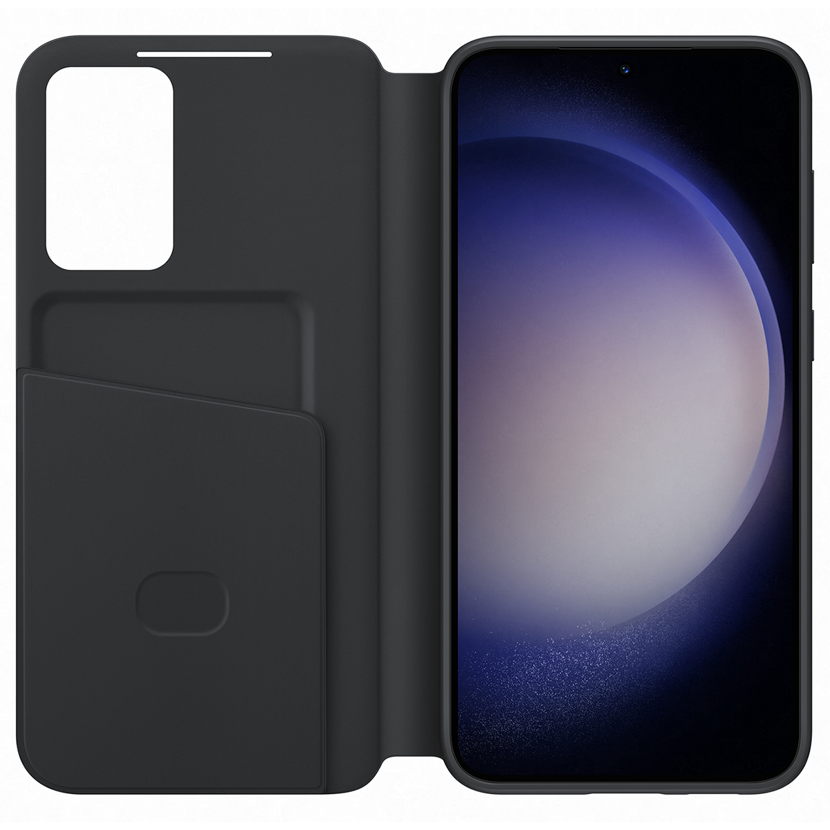Galaxy S23 Smart View Wallet Case Black slika proizvoda Front View 2 L