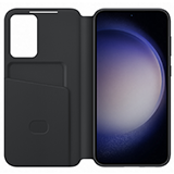 Galaxy S23 Smart View Wallet Case Black slika proizvoda Front View 2 S