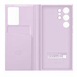Galaxy S23 Ultra Smart View Wallet Case Lilac slika proizvoda Back View S