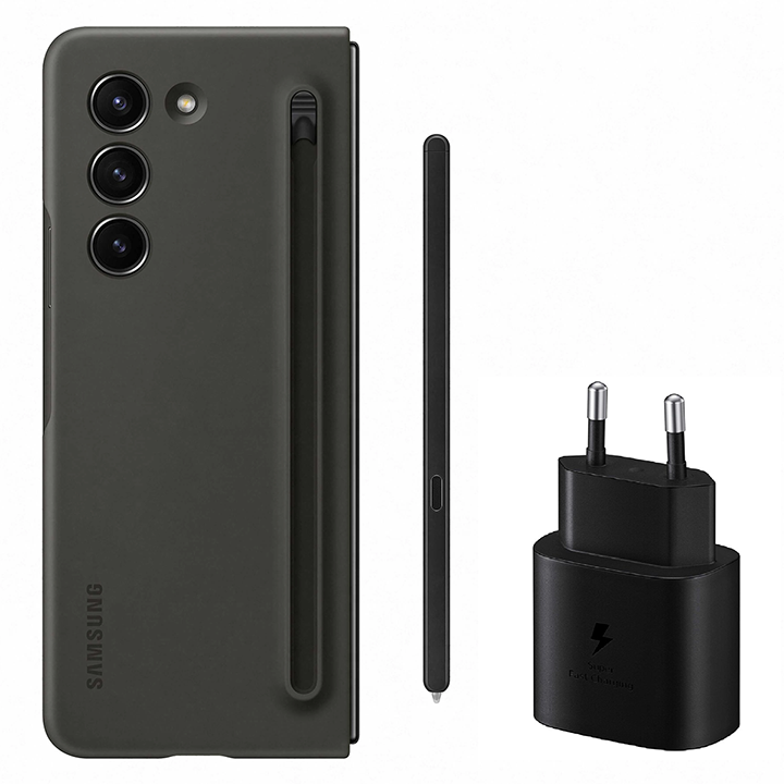 Galaxy Z Fold5 Slim Case Pen&Adapter 25W Graphite slika proizvoda