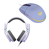Astro A10 Headsets + G203 LIGHTSYNC Mouse Lilac slika proizvoda