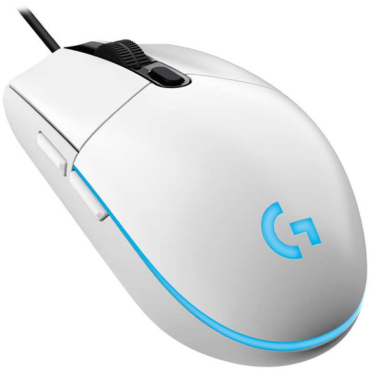 G203 LIGHTSYNC Corded Gaming Mouse White slika proizvoda