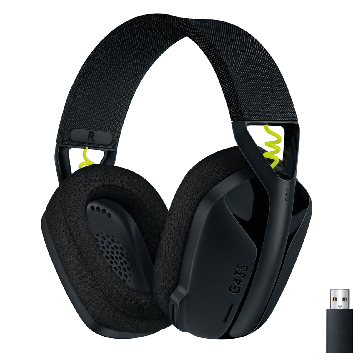 G435 LIGHTSPEED Wireless Gaming Headset - Black slika proizvoda Front View 2 L