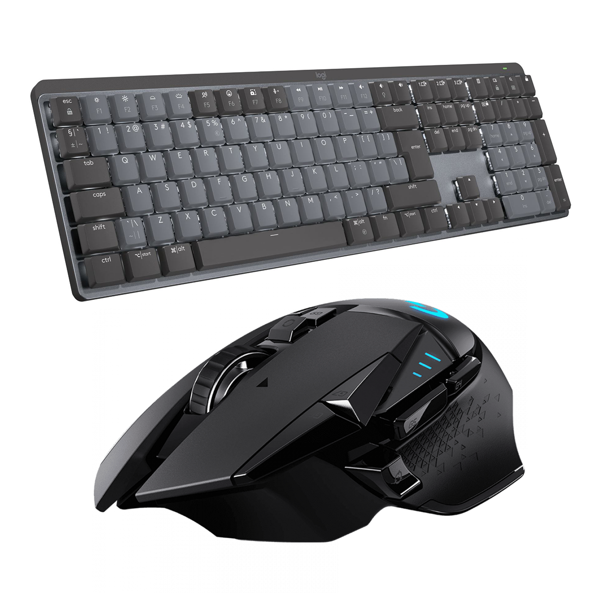 MX Mechanical Keyboard Tact+G502 X Gam Mouse Black slika proizvoda Front View L