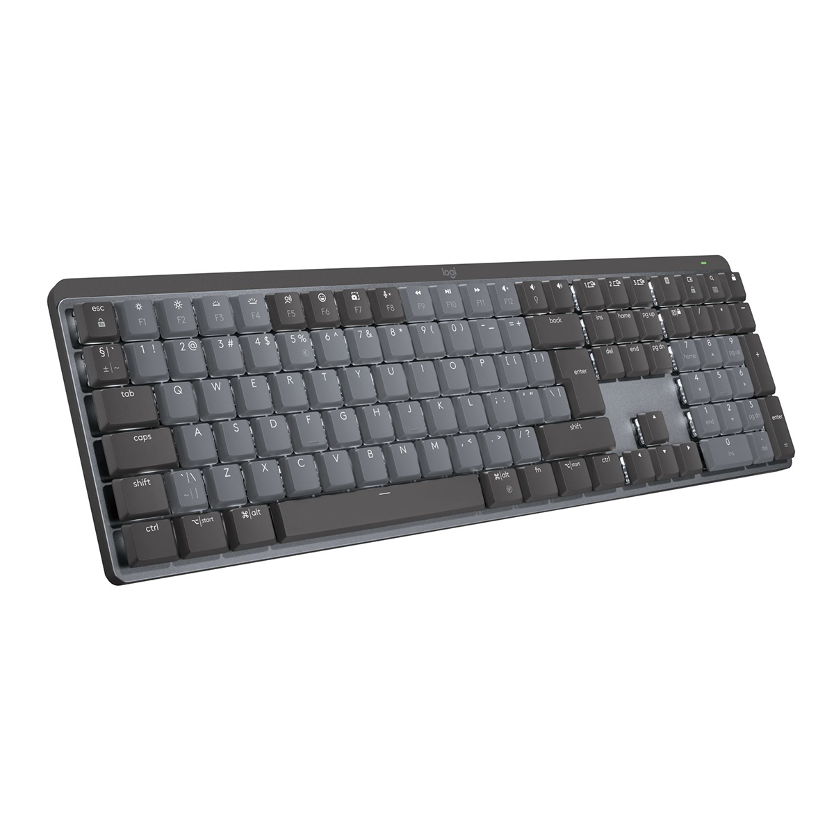 MX Mechanical BT Illuminated Keyboard Clicky slika proizvoda Front View 2 L