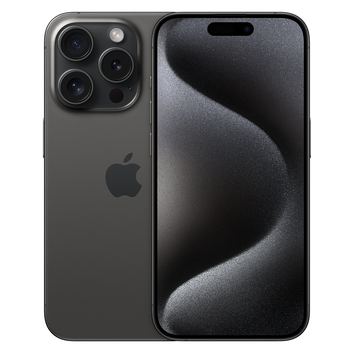 iPhone 15 Pro 256GB Black Titanium slika proizvoda Front View L