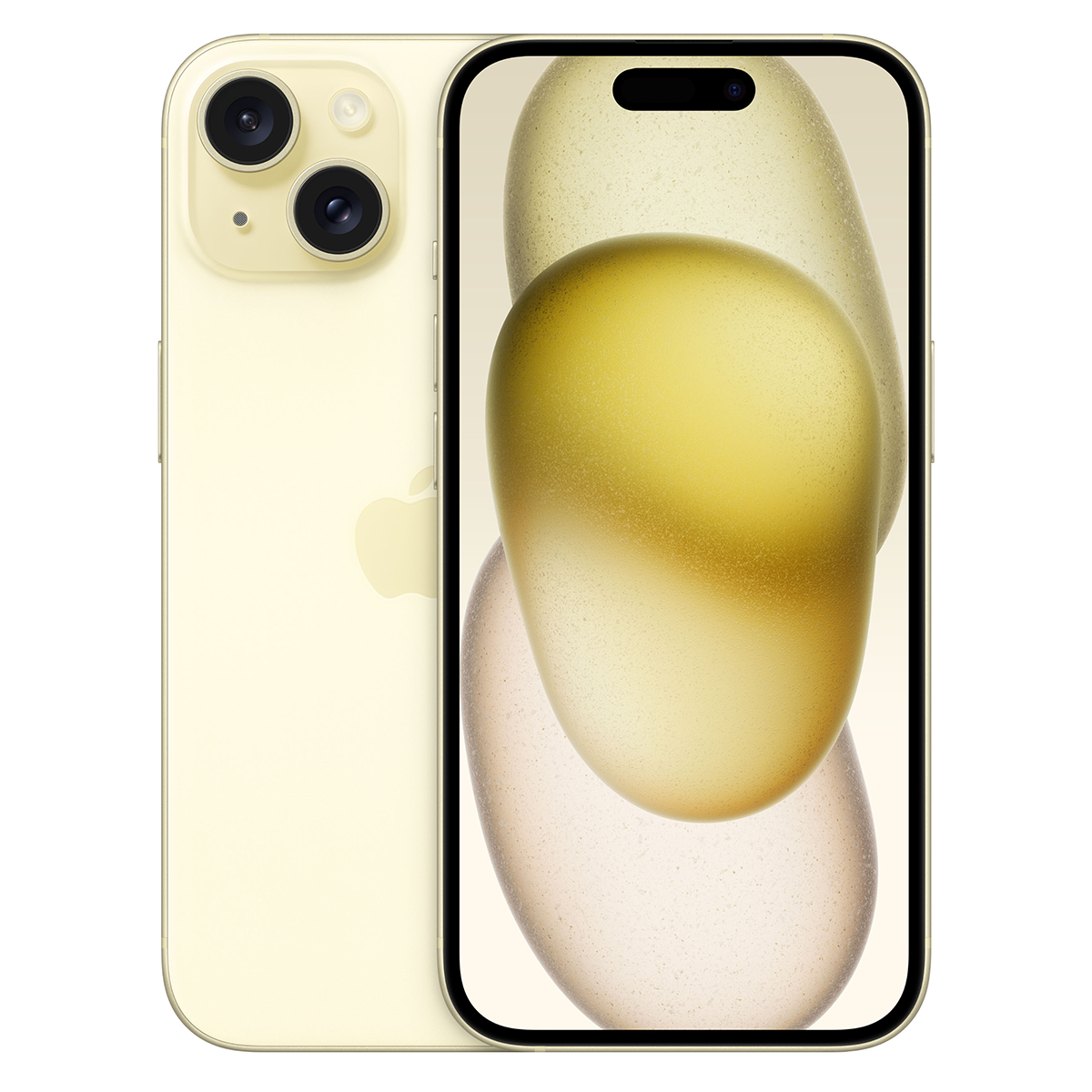 iPhone 15 128GB Yellow slika proizvoda Back View L