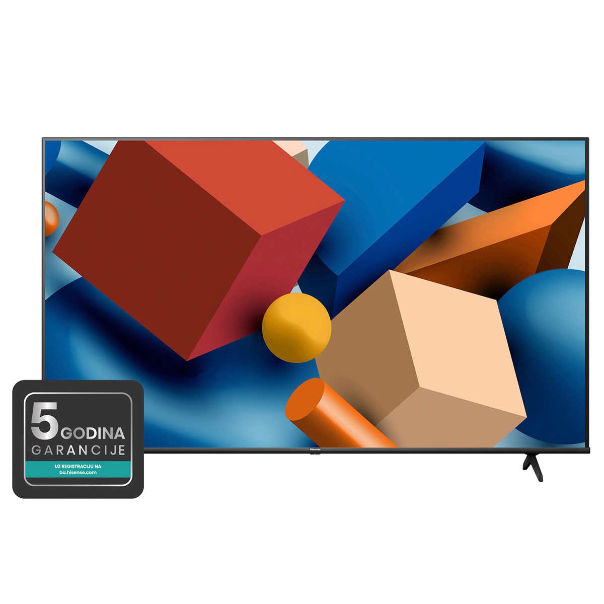TV LED 75A6K, UHD, Smart slika proizvoda Front View L
