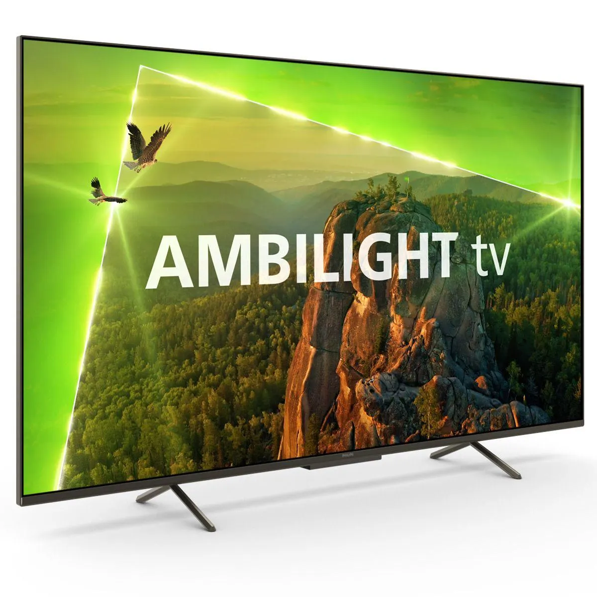 4K UHD LED TV 43PUS8118/12 AMBILIGHT slika proizvoda Front View 2 L