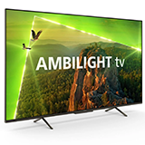 4K UHD LED TV 43PUS8118/12 AMBILIGHT slika proizvoda Front View 2 S
