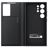 Galaxy S24 Ultra Smart View Wallet Case Black slika proizvoda Front View 2 S