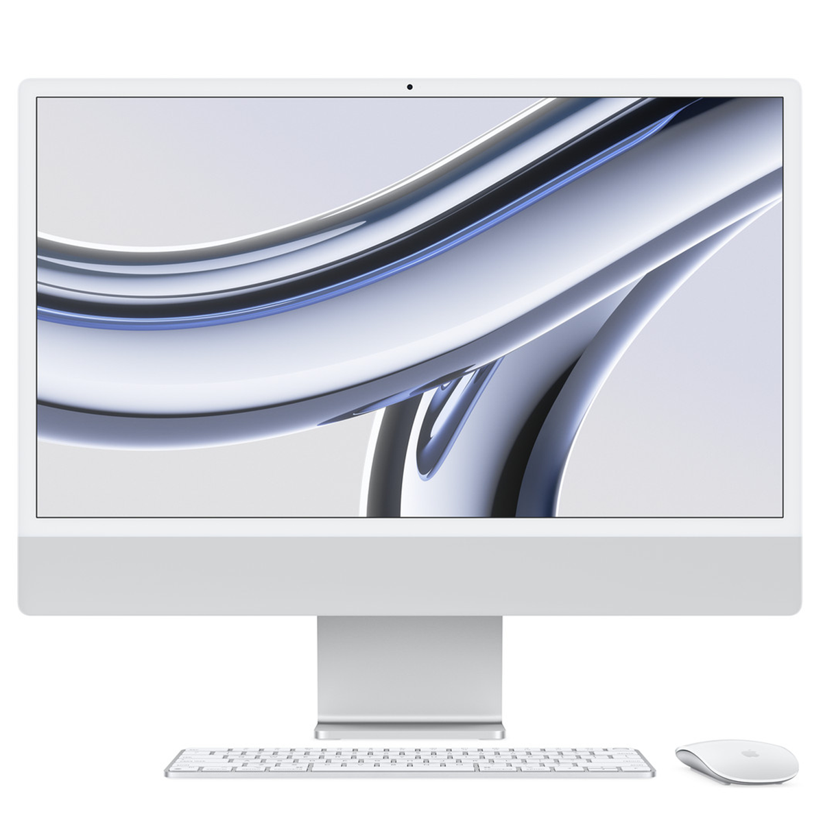 iMac 24in Retina 4.5K/M3/256GB SSD/Silver/CRO KB slika proizvoda