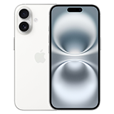 iPhone 16 Plus 128GB White slika proizvoda Front View 2 S