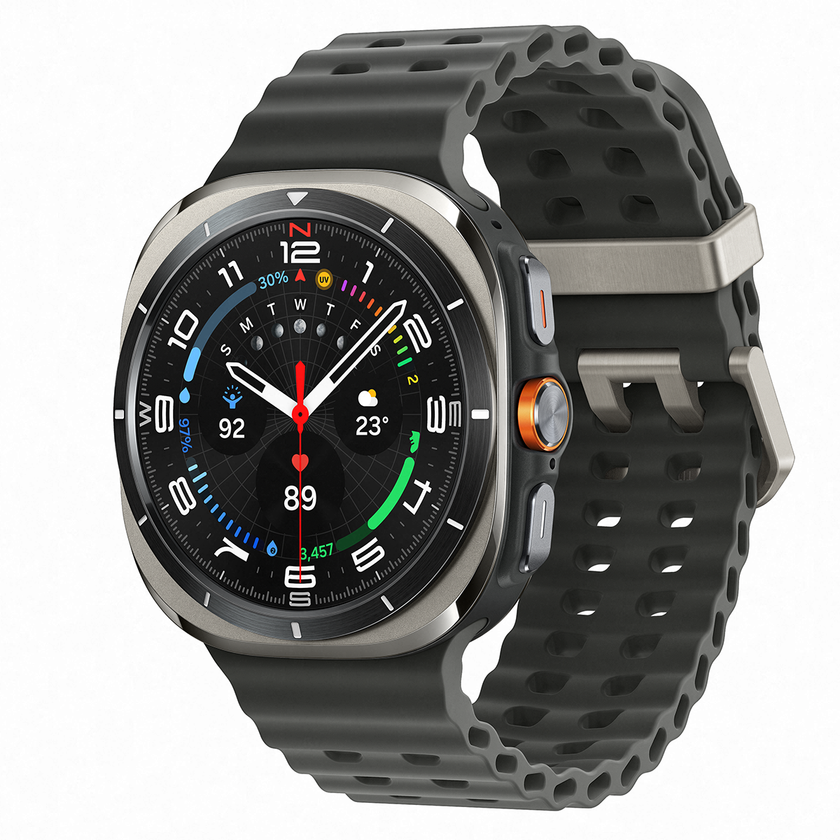 Galaxy Watch Ultra LTE Titanium Silver slika proizvoda Front View 2 L