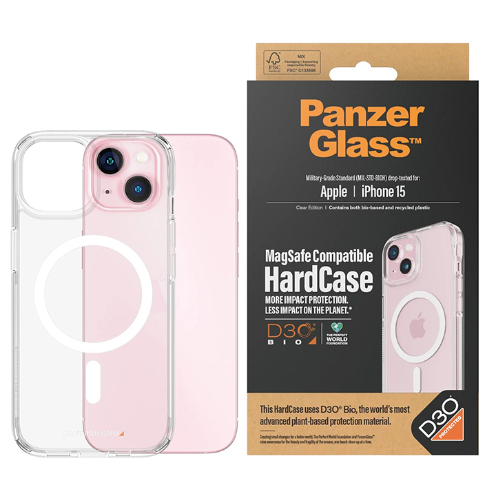 Zaštitni okvir PanzerGlass HardCase MagSafe iPhone 15 slika proizvoda