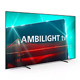4K UHD OLED Google TV 65OLED718/12 Ambilight slika proizvoda Side View S