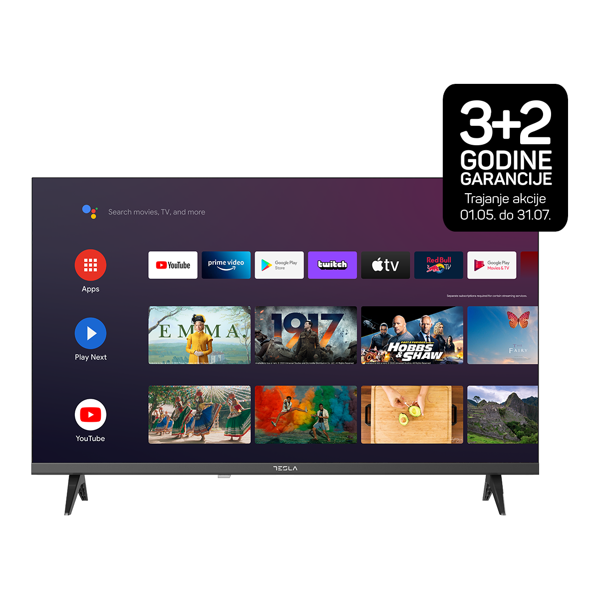 TV 32E635BHS HD Android slika proizvoda Front View L