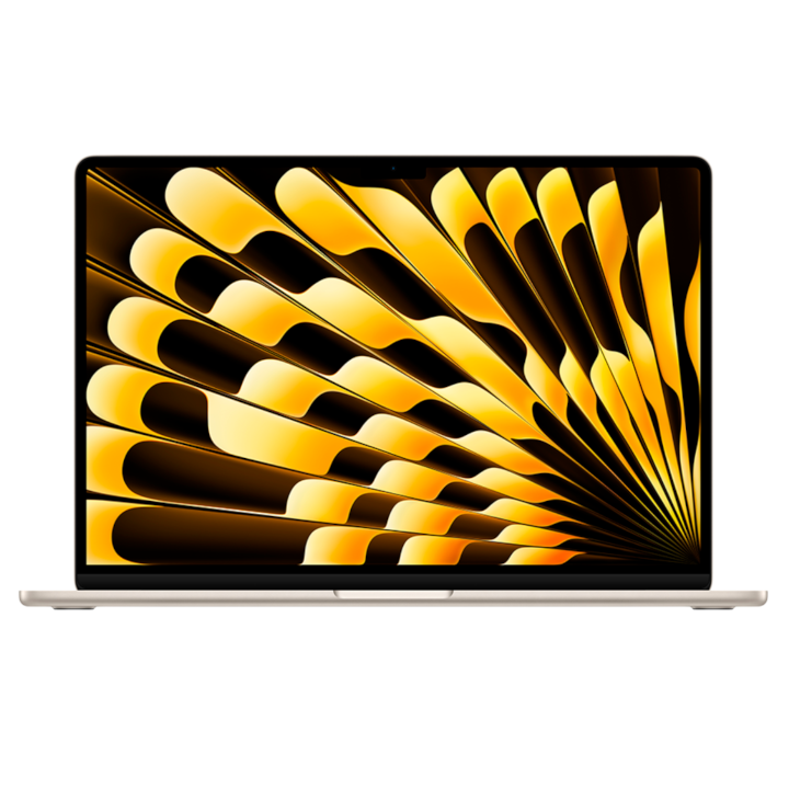 MacBook Air 15.3in M3/10C/16GB/256GB/Starlight/CRO slika proizvoda