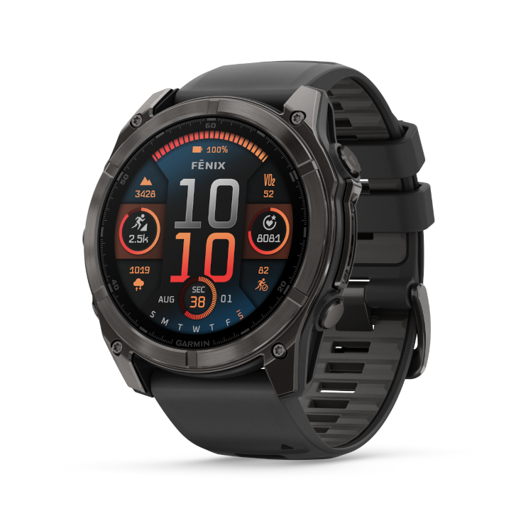 fenix 8 51mm AMOLED Sapp Carb Gray DLC Tit Black/Gray slika proizvoda