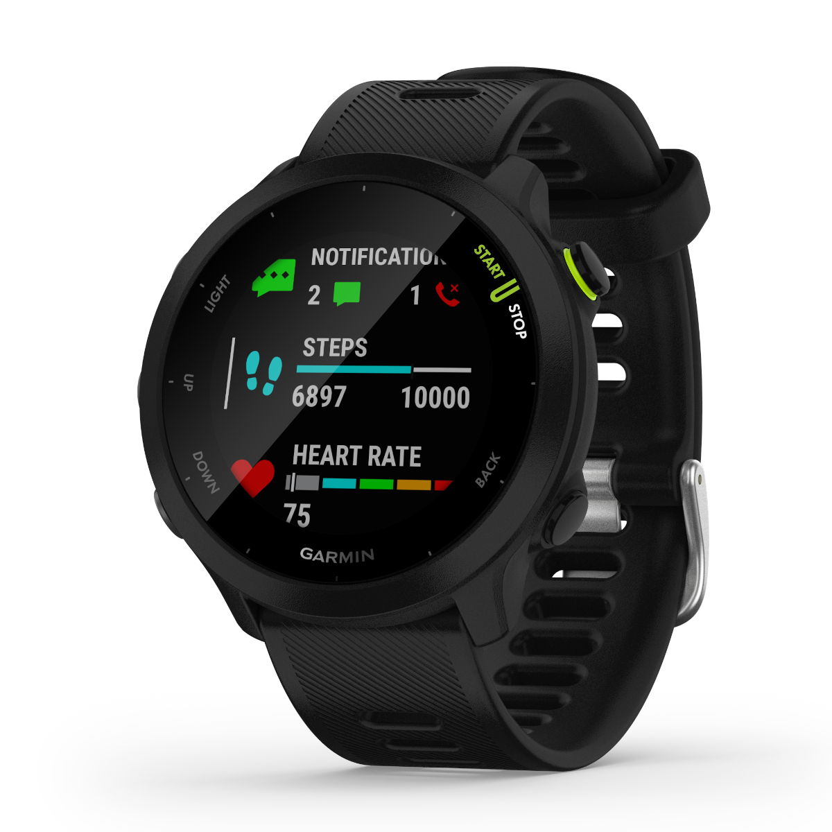 Forerunner 55 Black slika proizvoda Front View L
