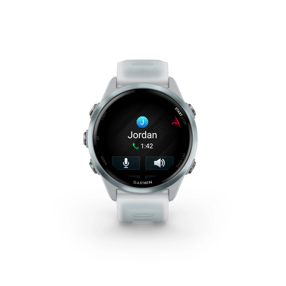 Forerunner 570 42mm Whitestone/Cloud Blue slika proizvoda Front View 2 L