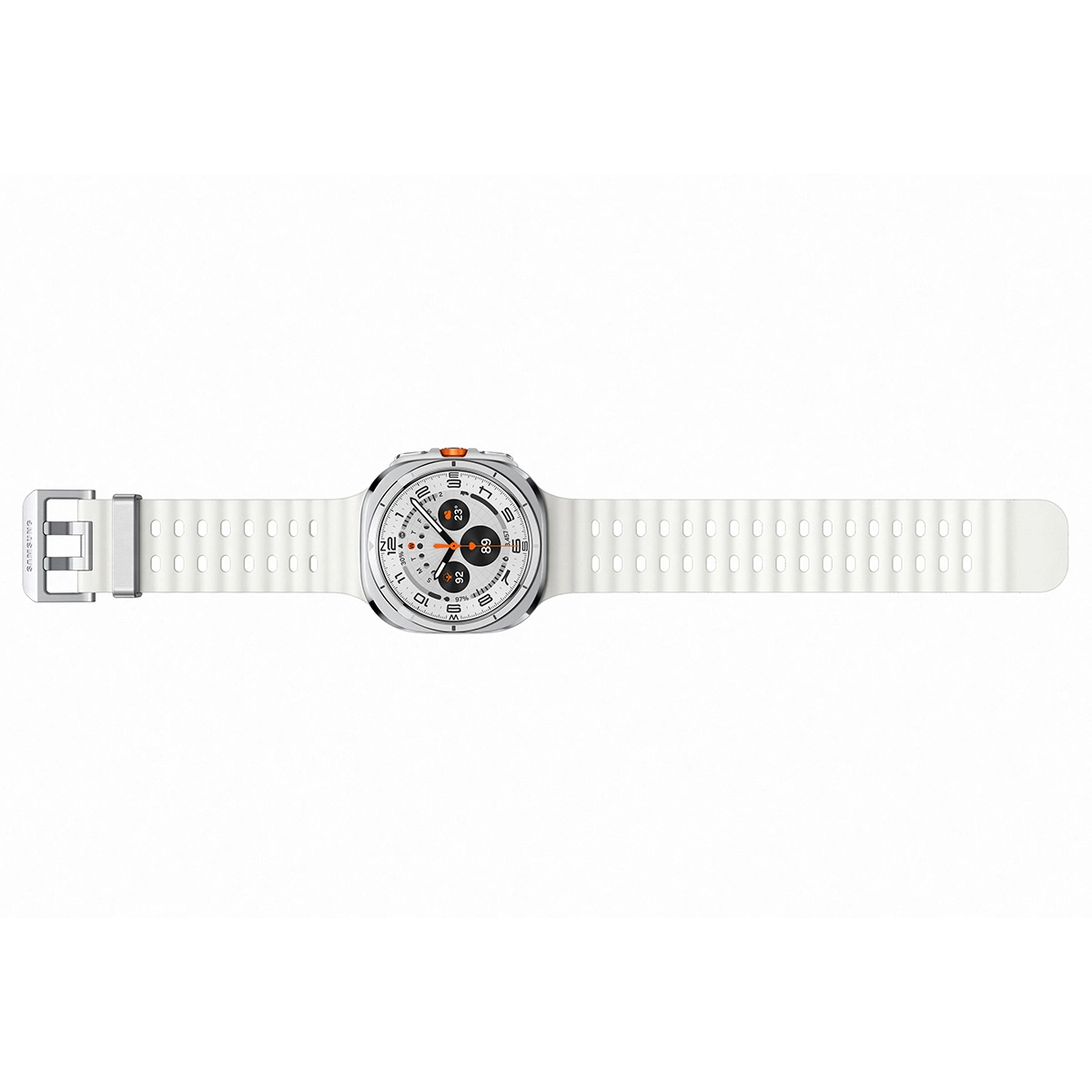 Galaxy Watch Ultra 2025 LTE Titanium White slika proizvoda Back View L