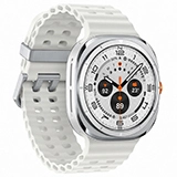 Galaxy Watch Ultra 2025 LTE Titanium White slika proizvoda Front View 2 S