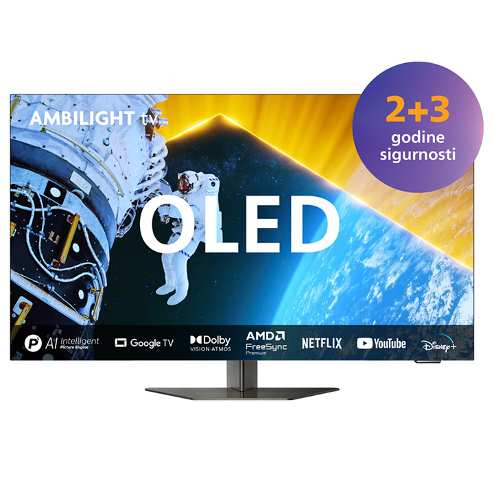 4K OLED Google TV 55OLED819/12 Ambilight 120Hz slika proizvoda