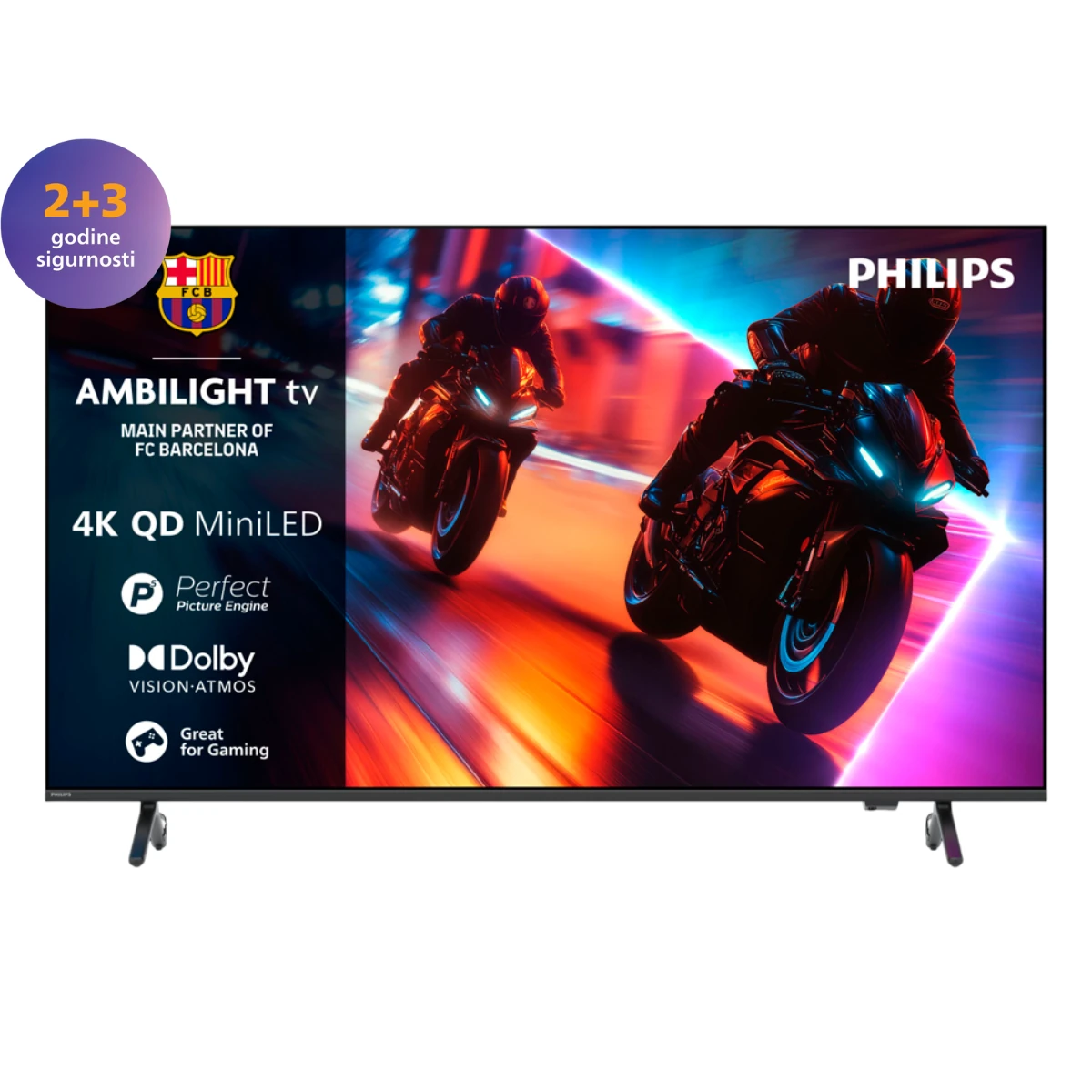 MiniLED 4K TITAN OS Smart TV 65MLED920/12 Ambilight slika proizvoda Front View L