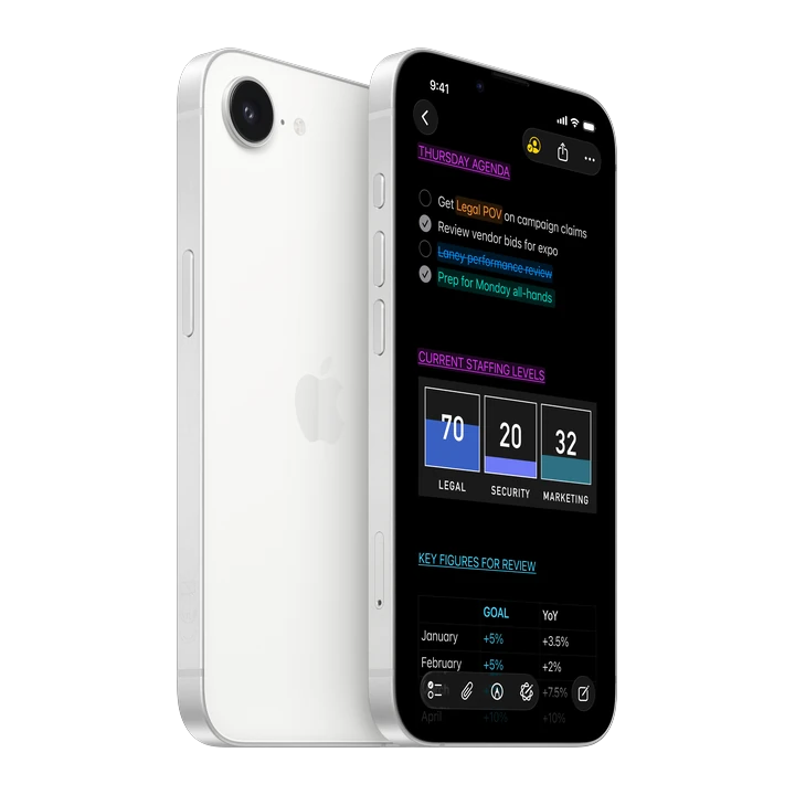 iPhone 17e 256GB White slika proizvoda
