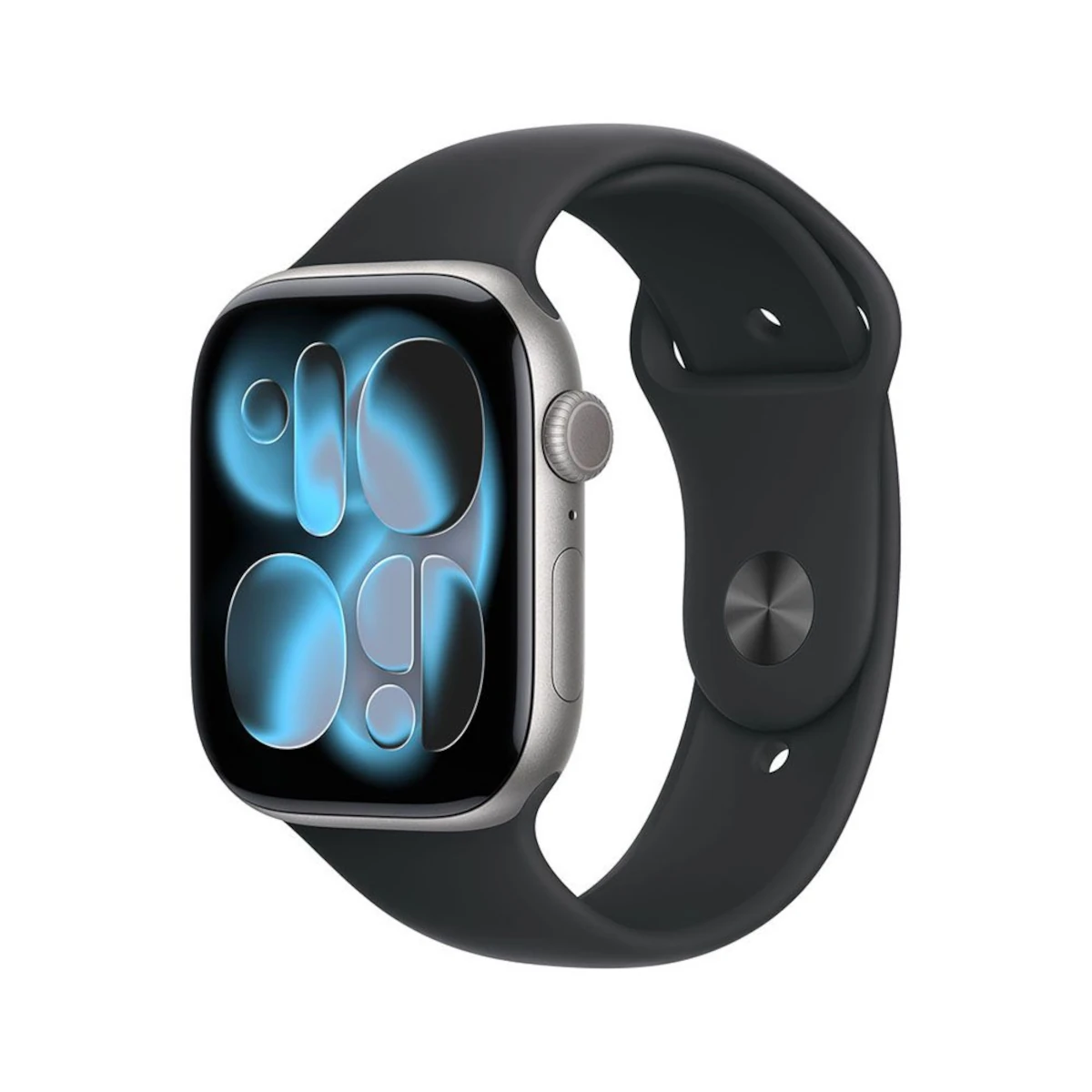 Watch S11 GPS 42mm Jet Black Alu Black Sport Band slika proizvoda Front View 2 L