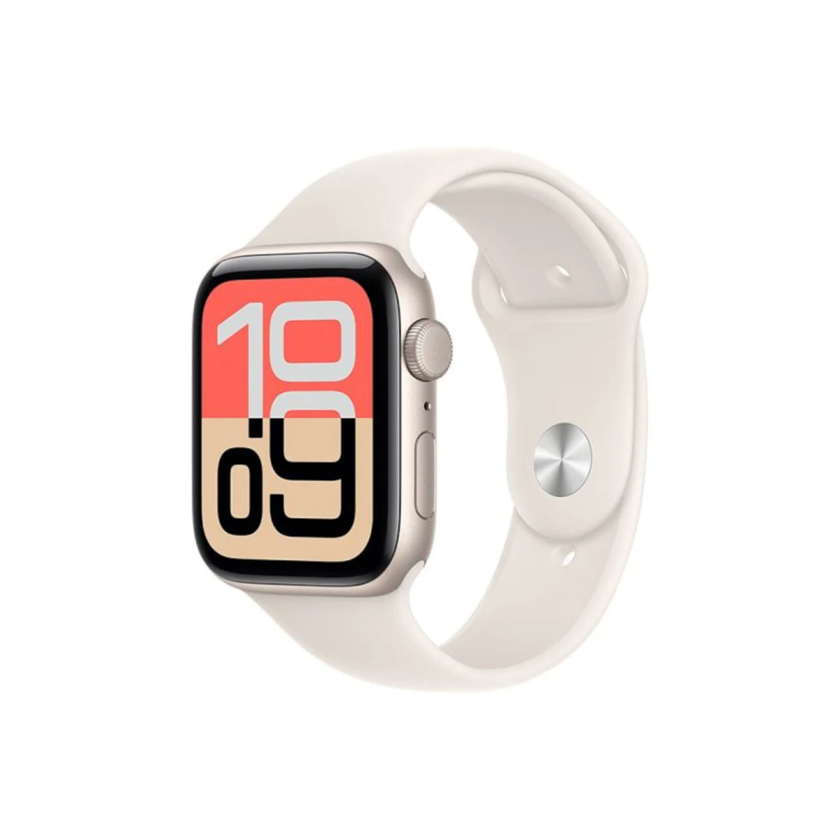 Watch SE3 GPS 44mm Starlight Alu Starlight Sport Band slika proizvoda Front View 2 L