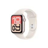 Watch SE3 GPS 44mm Starlight Alu Starlight Sport Band slika proizvoda Front View 2 S