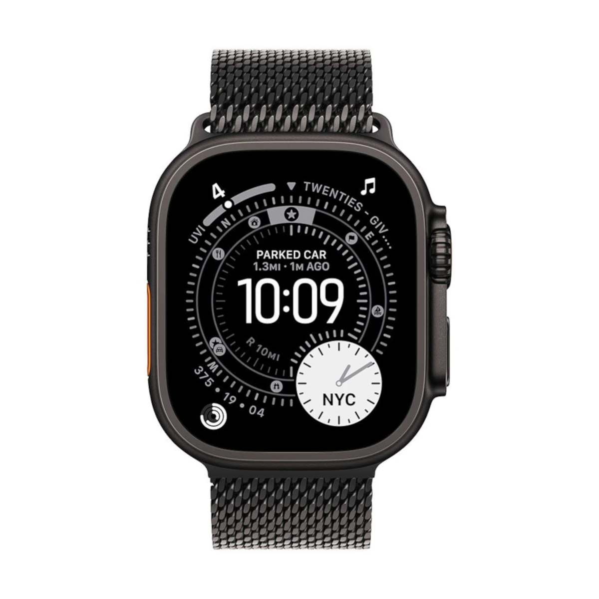 Watch Ultra 3 49mm Bl.Ti. Case Black Ti. Milanese Loop slika proizvoda