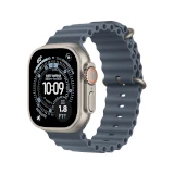 Watch Ultra 3 49mm Nat. Ti. Case Anc. Blue Ocean Band slika proizvoda Front View 2 S