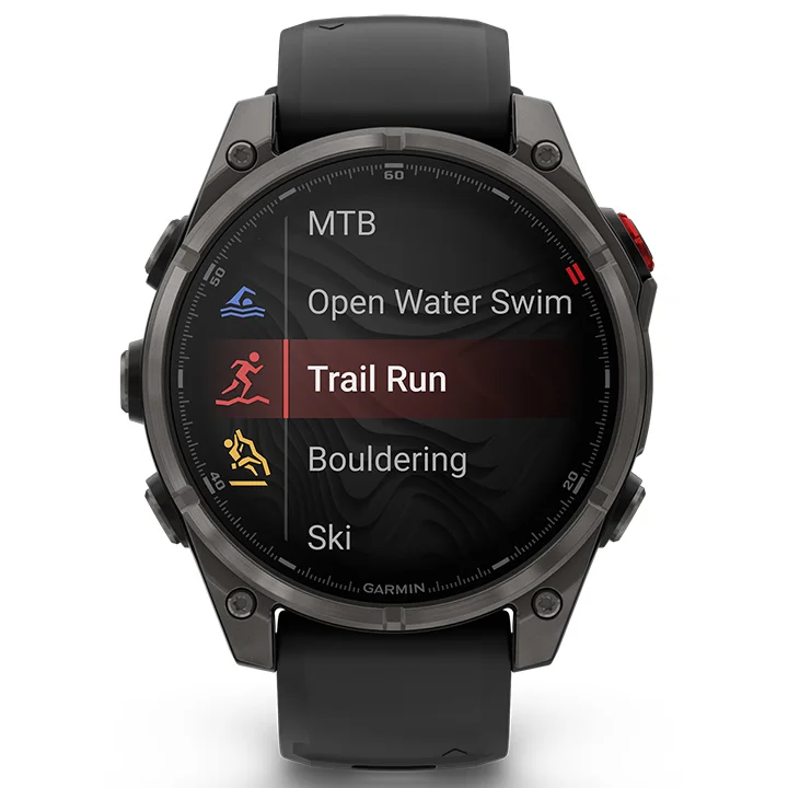 fenix 8 PRO 47mm LTE AMOLED Sapp Carbon Gray Ti Black slika proizvoda
