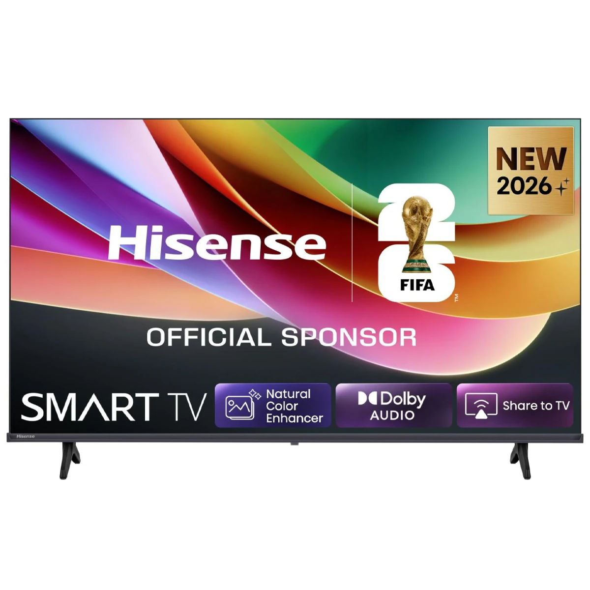 TV LED 40A4S, HD, Smart slika proizvoda Front View L