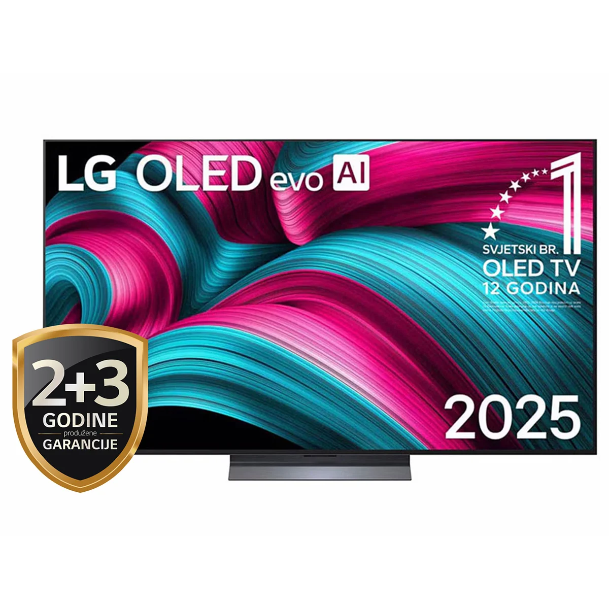 TV OLED OLED55C51LA, UHD, Smart slika proizvoda Front View L