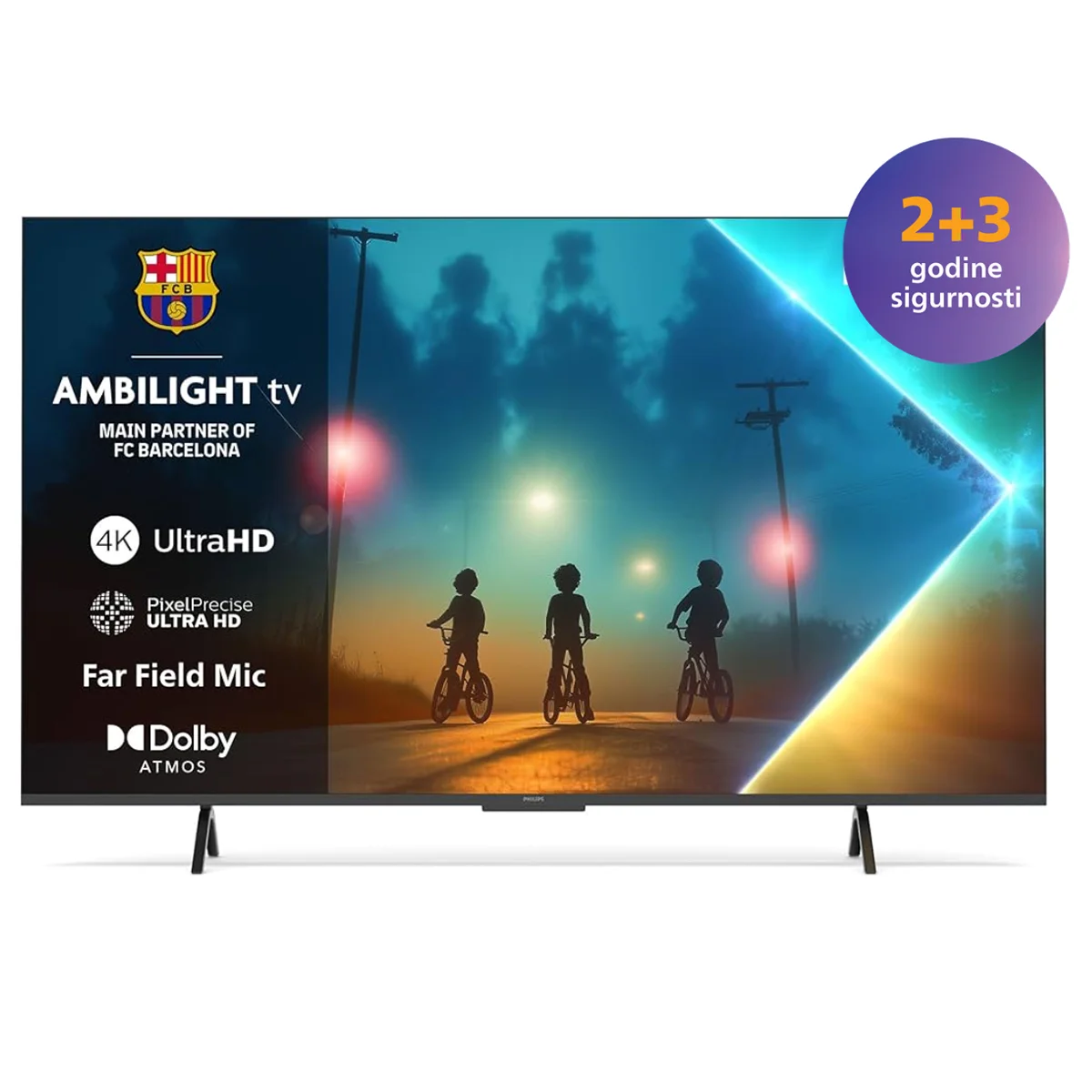 TV 43PUS8200/12 4K TITAN OS Smart Ambilight slika proizvoda Front View L