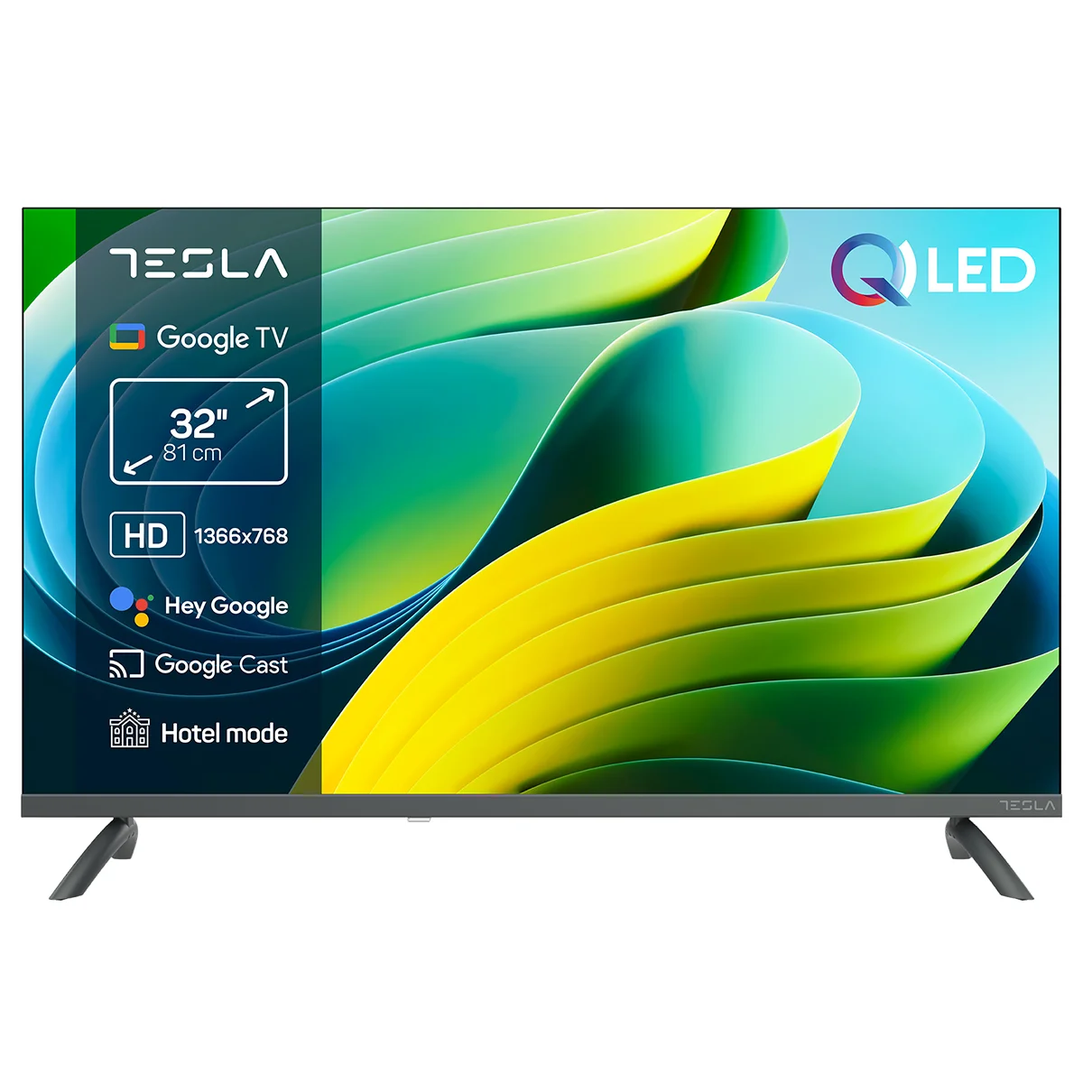 TV QLED Q32E665GHS HD slika proizvoda Front View L