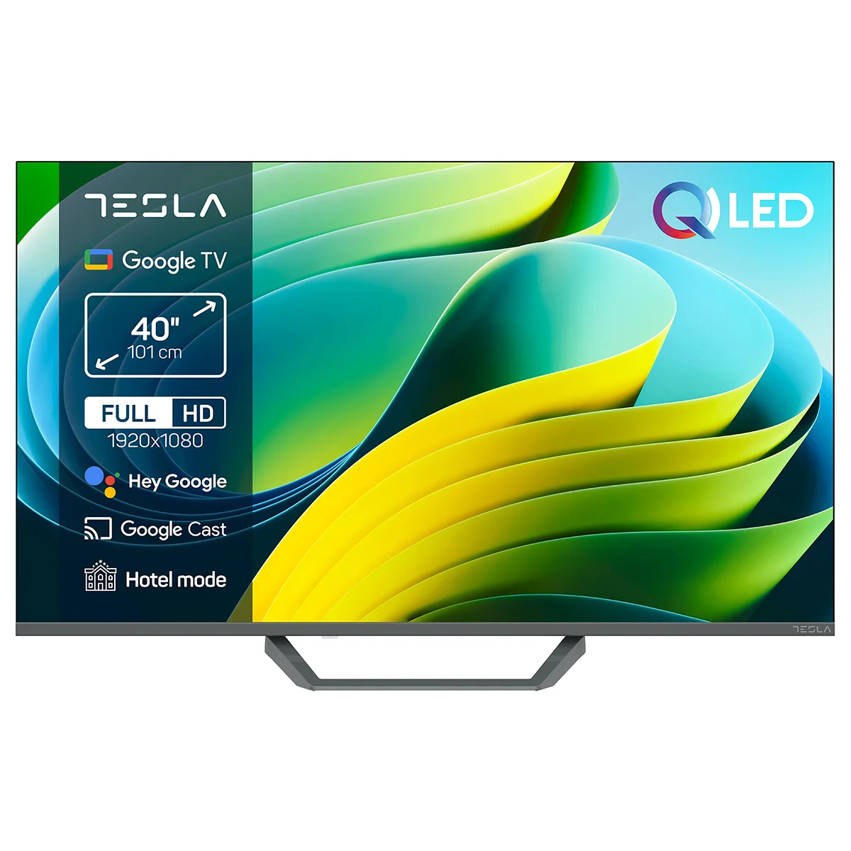 TV QLED Q40E665GFS FHD slika proizvoda Front View L