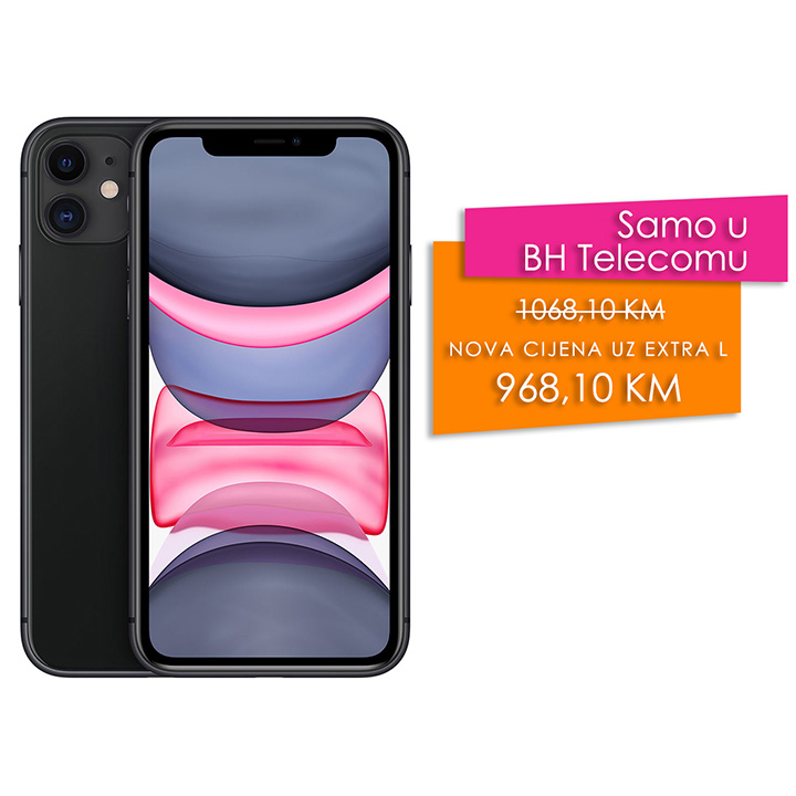 iPhone 11 128GB Black slika proizvoda